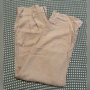 a new day Women's Tan linen blend Chinos